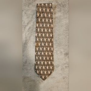COCKTAIL COLLECTION MARTINI Adult Green and Metallic Necktie